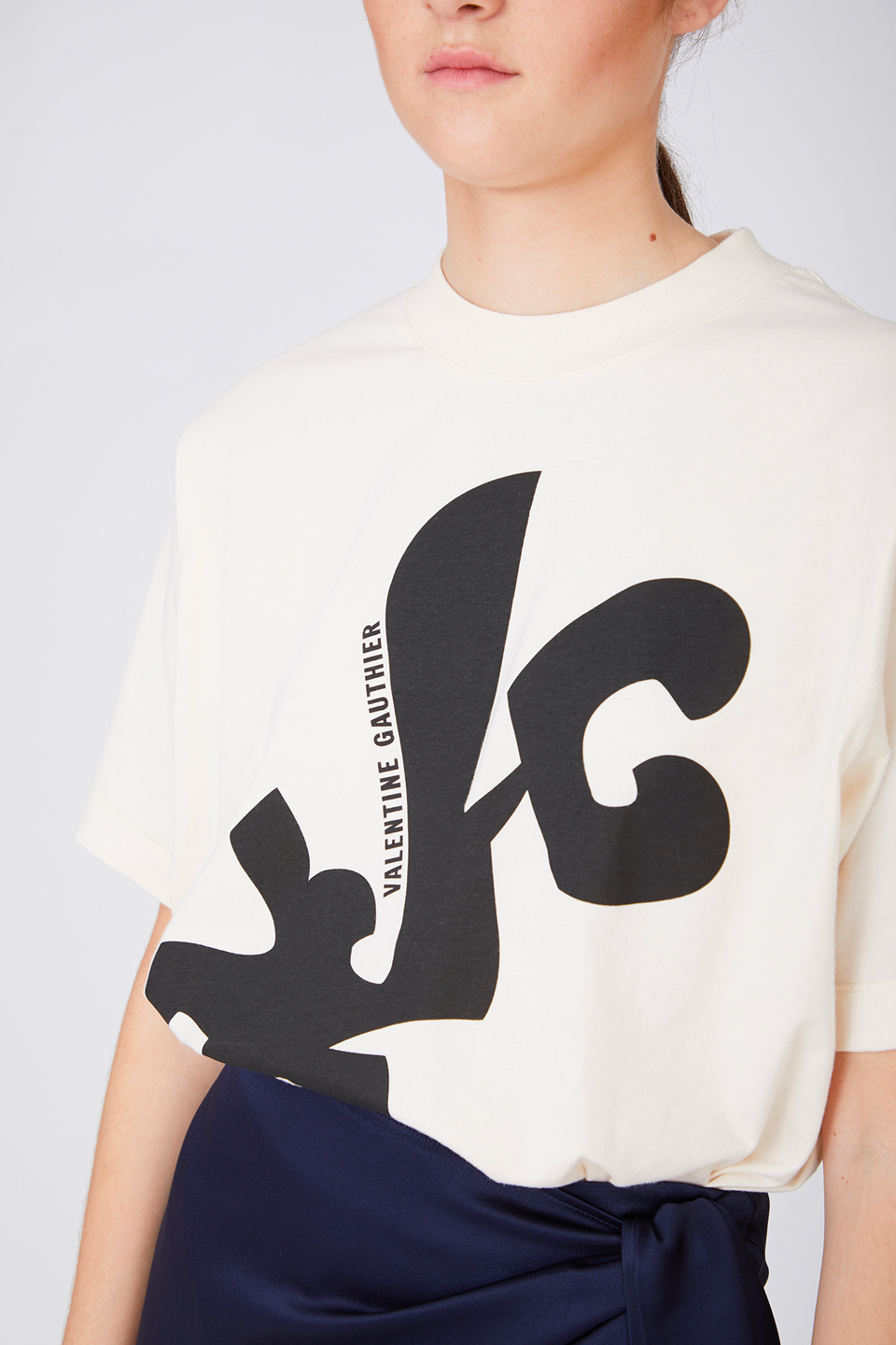T-shirt Egon Modernism Black en Coton Bio
