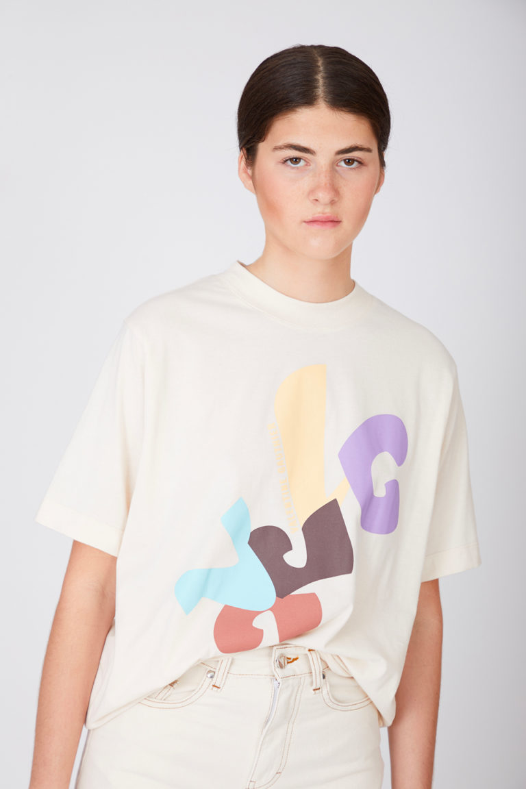 T-shirt Egon Modernism Black en Coton Bio